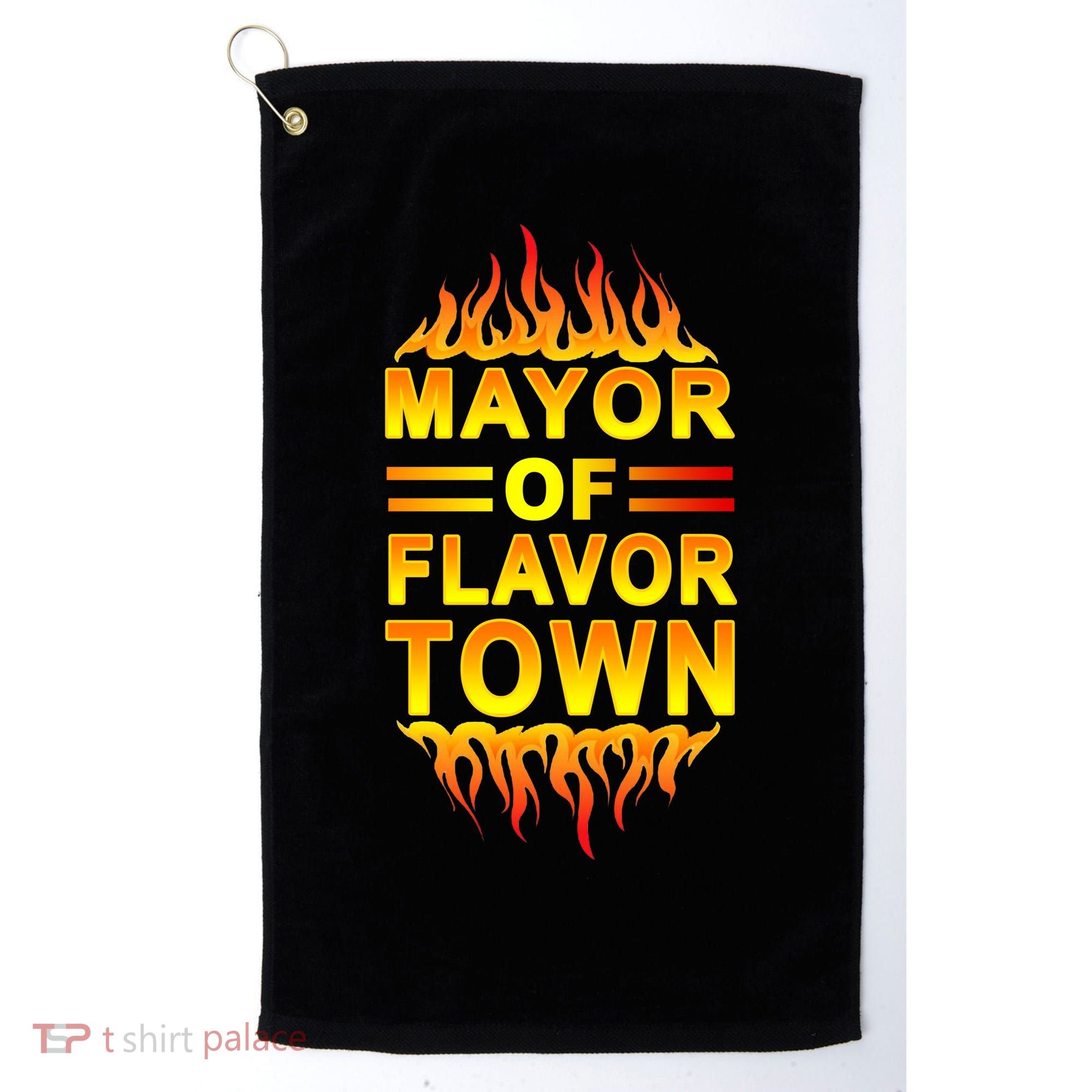 Mayor Of Flavor Town Golf Towel