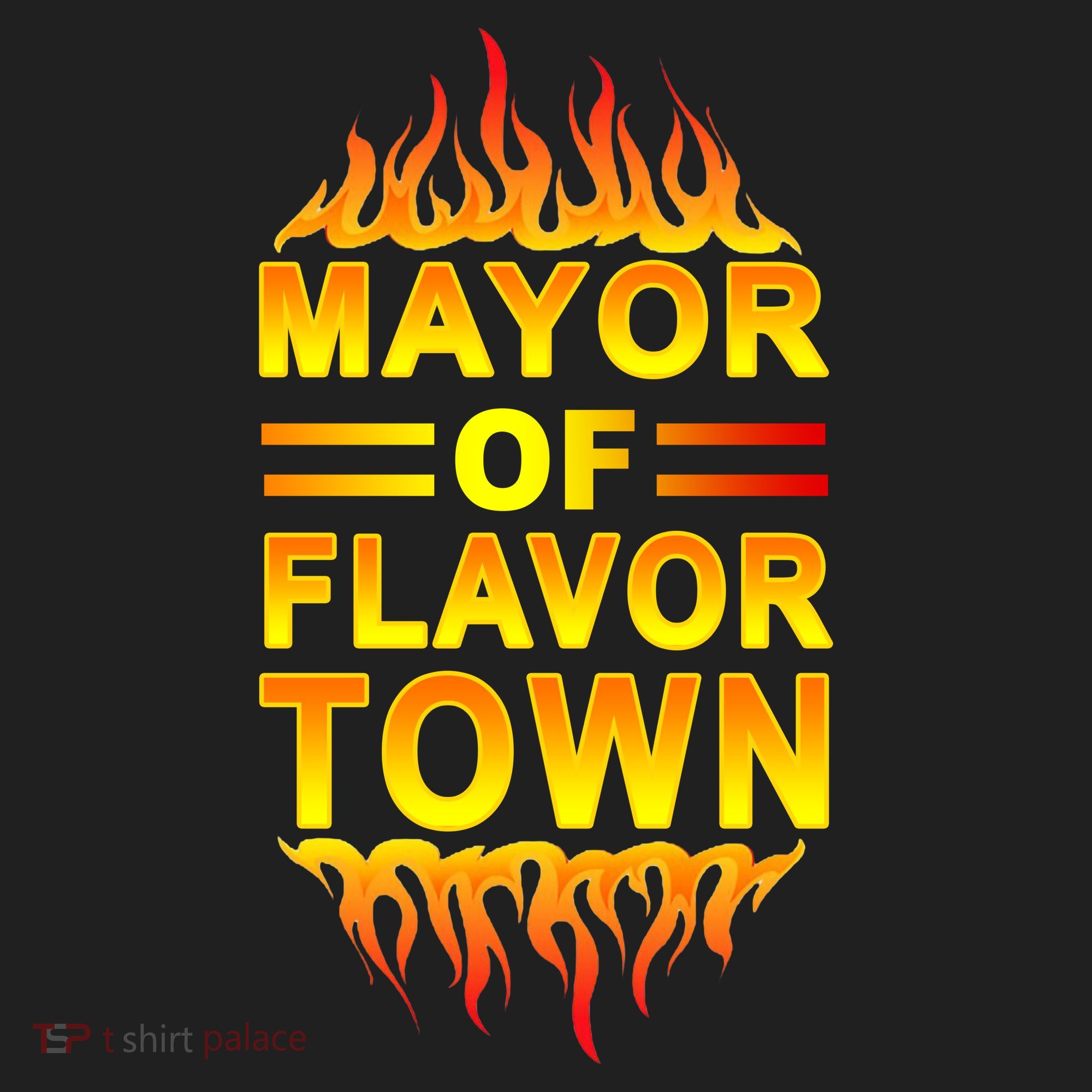 Mayor Of Flavor Town Golf Towel