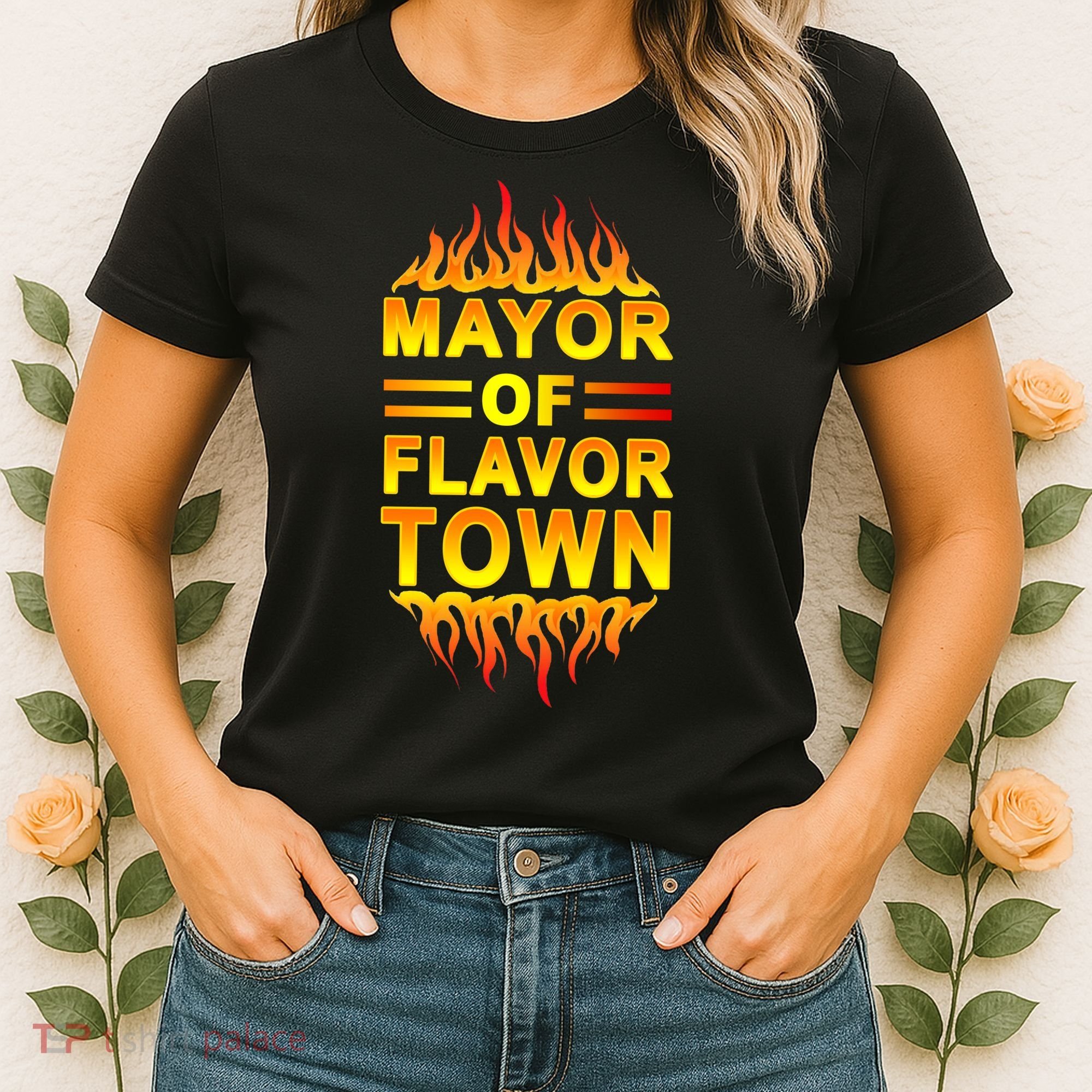 Mayor Of Flavor Town Women's T-Shirt