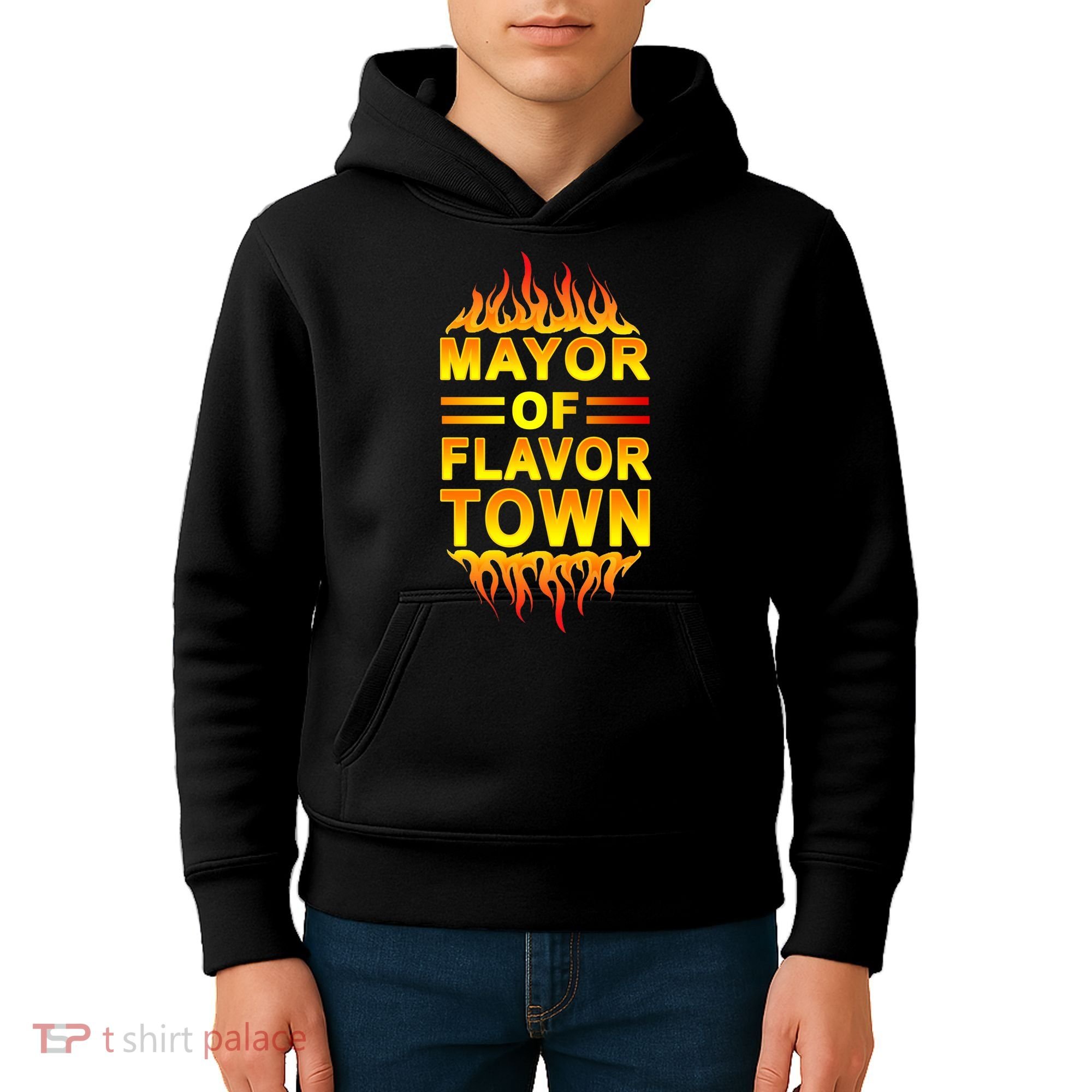 Mayor Of Flavor Town Kids Hoodie