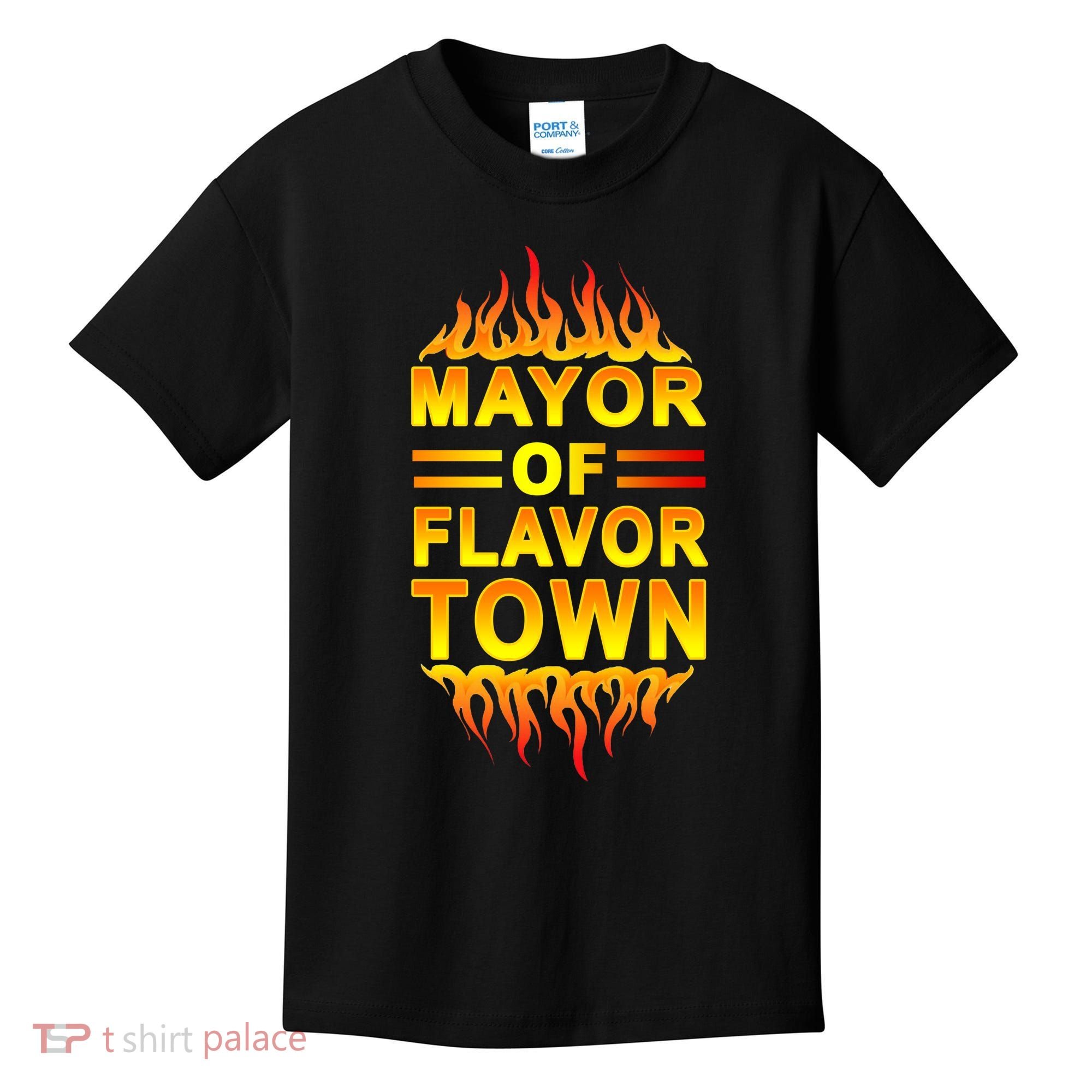 Mayor Of Flavor Town Kids T-Shirt