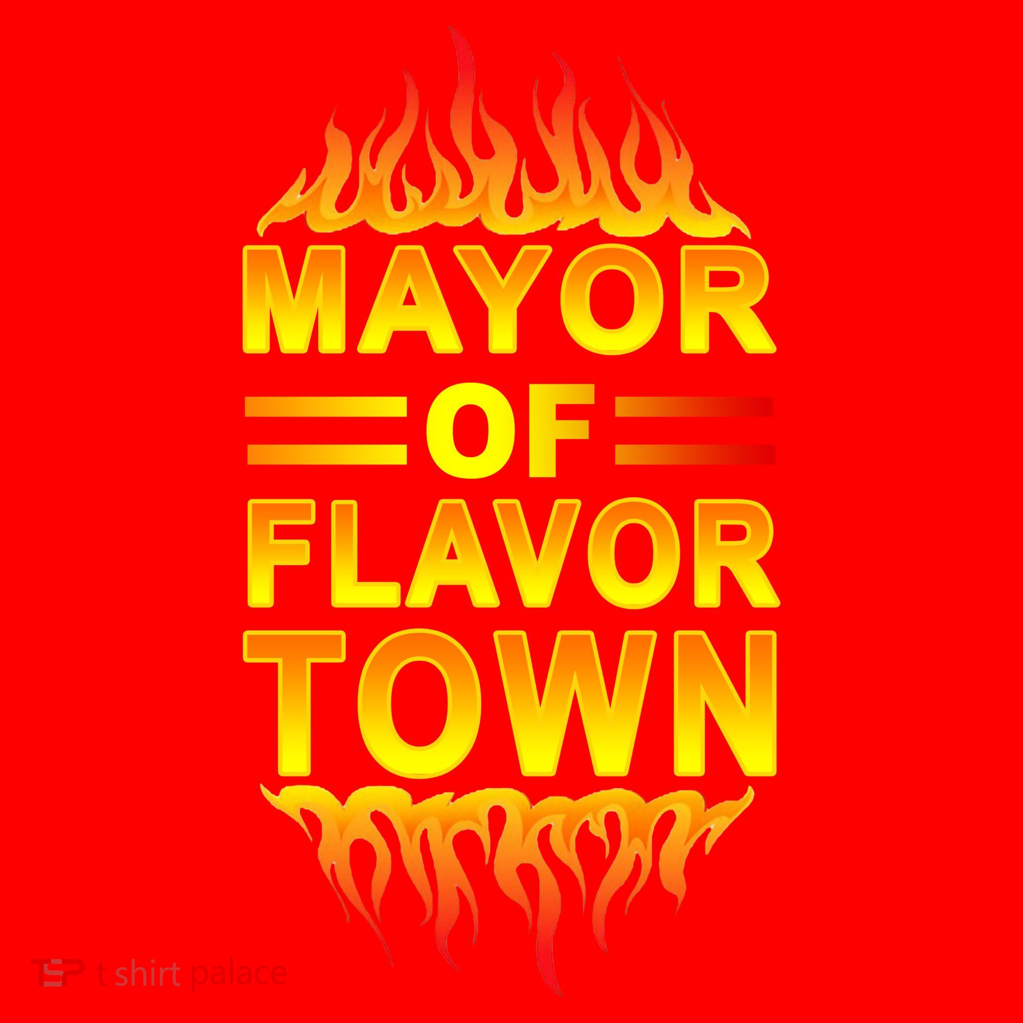 Mayor Of Flavor Town Santa Hat