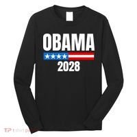 Michelle Obama For President Obama 2028 Long Sleeve Shirt thumb 0