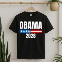 Michelle Obama For President Obama 2028 T-Shirt thumb 2