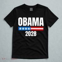 Michelle Obama For President Obama 2028 T-Shirt thumb 5