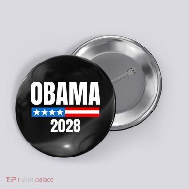 Michelle Obama For President Obama 2028 Button
