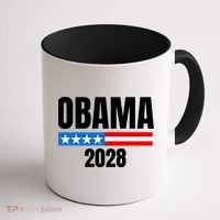 Michelle Obama For President Obama 2028 Coffee Mug thumb 1