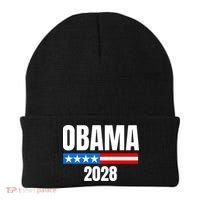 Michelle Obama For President Obama 2028 Beanie thumb 0