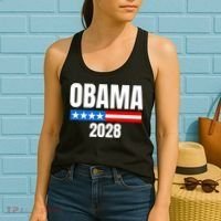 Michelle Obama For President Obama 2028 Women's Tank Top thumb 2