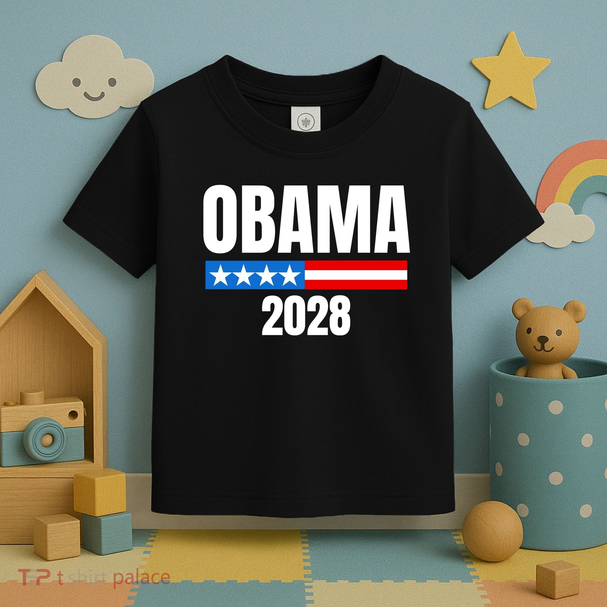 Michelle Obama For President Obama 2028 Toddler T-Shirt