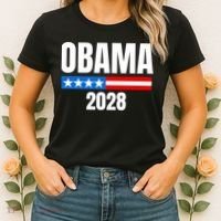 Michelle Obama For President Obama 2028 Women's T-Shirt thumb 2