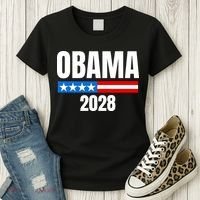 Michelle Obama For President Obama 2028 Women's T-Shirt thumb 3