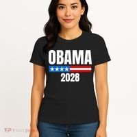 Michelle Obama For President Obama 2028 Women's T-Shirt thumb 4