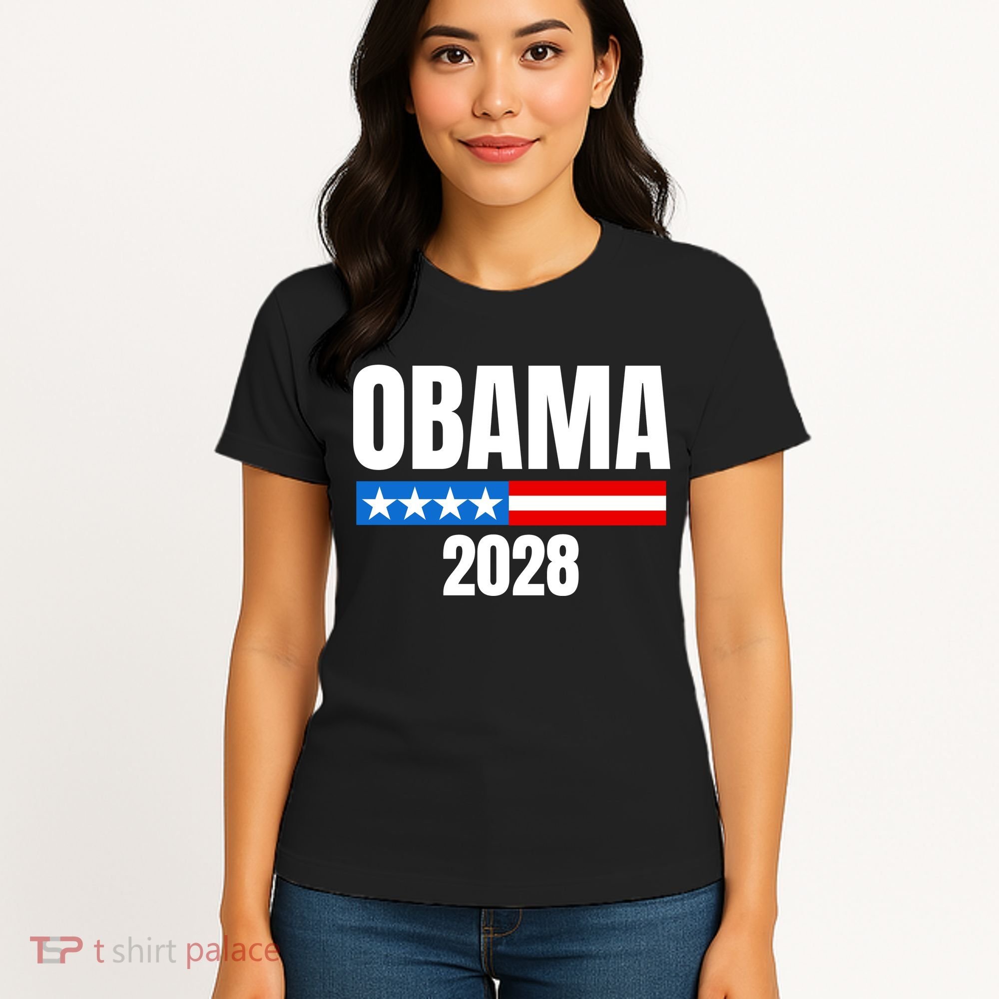 Michelle Obama For President Obama 2028 Women's T-Shirt
