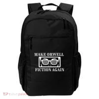 Make Orwell Fiction Again Backpack thumb 0