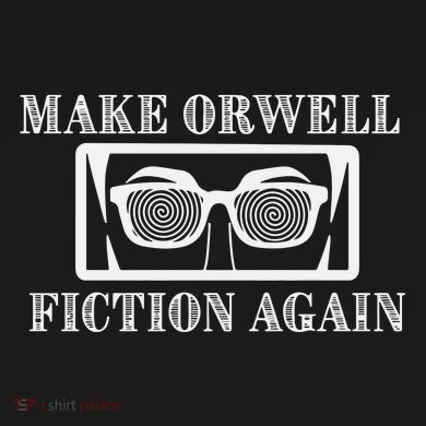 Make Orwell Fiction Again Ornament