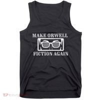 Make Orwell Fiction Again Tank Top thumb 0