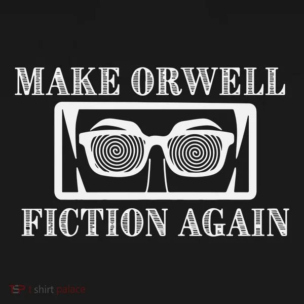 Make Orwell Fiction Again Women's Long Sleeve Shirt
