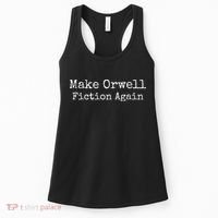 Make Orwell Fiction Again Women's Tank Top thumb 0