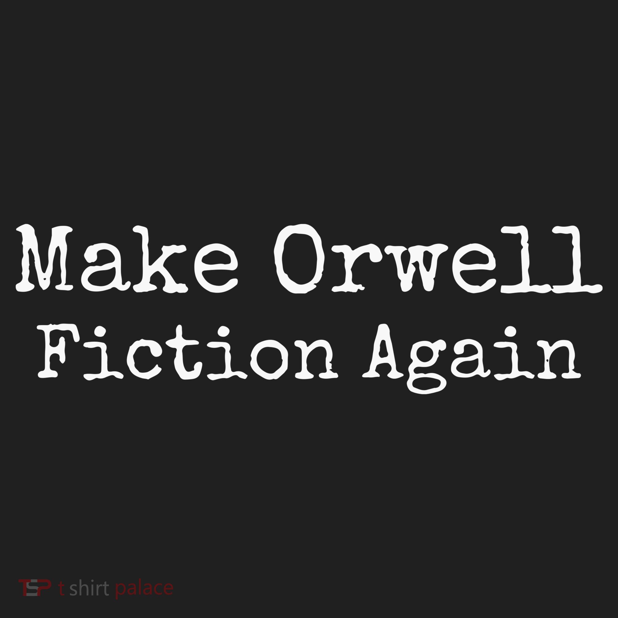 Make Orwell Fiction Again Golf Towel