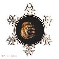 Man Of God Husband Daddy Protector Hero Dad Lion Father's Day Ornament thumb 0
