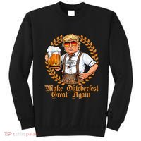Make Oktoberfest Great Again Beerfest Wurstfest Funny Sweatshirt thumb 0