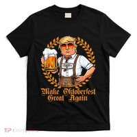 Make Oktoberfest Great Again Beerfest Wurstfest Funny T-Shirt thumb 0