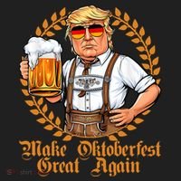 Make Oktoberfest Great Again Beerfest Wurstfest Funny Hat thumb 2