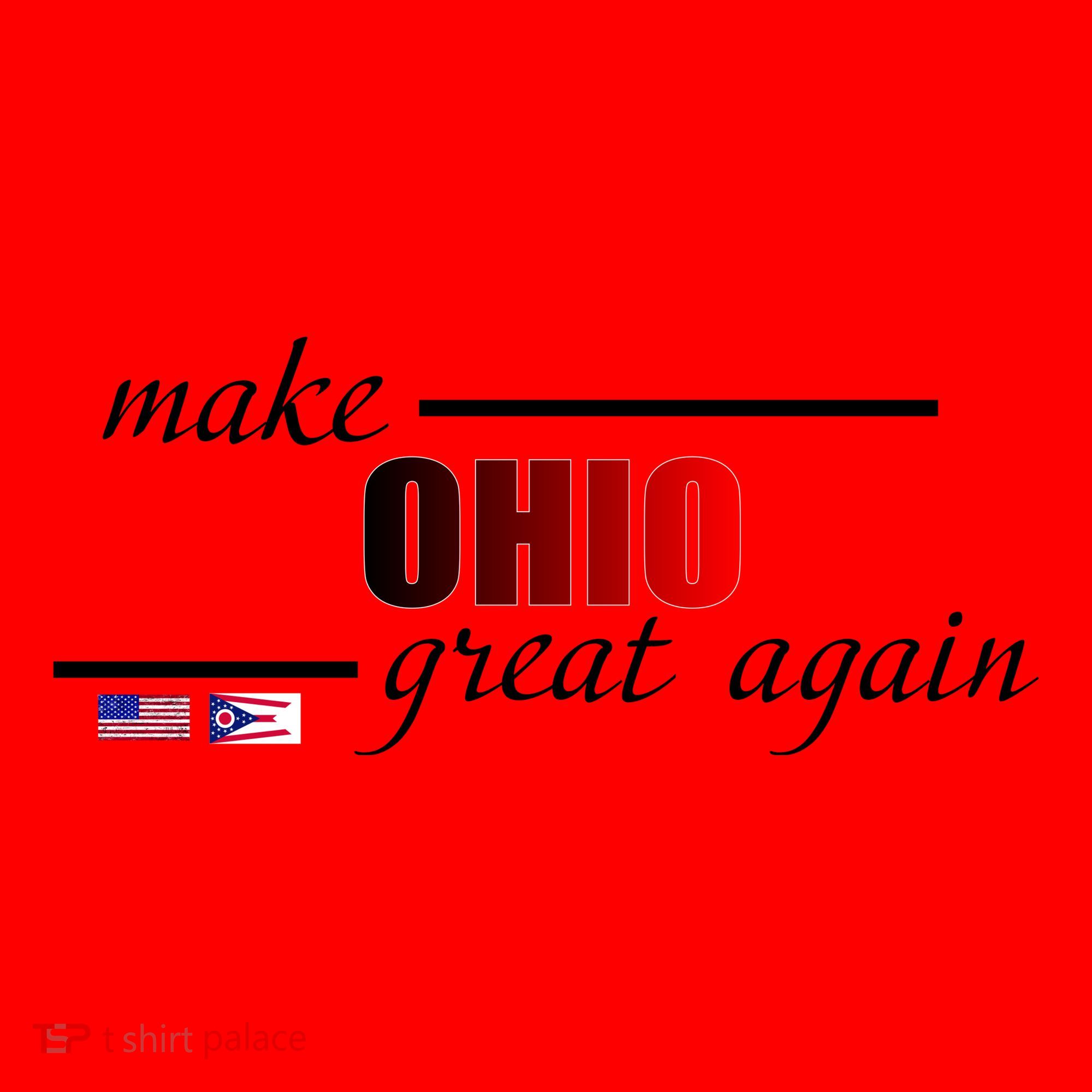 Make Ohio Great Again Santa Hat