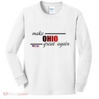 Make Ohio Great Again Kids Long Sleeve Shirt thumb 0
