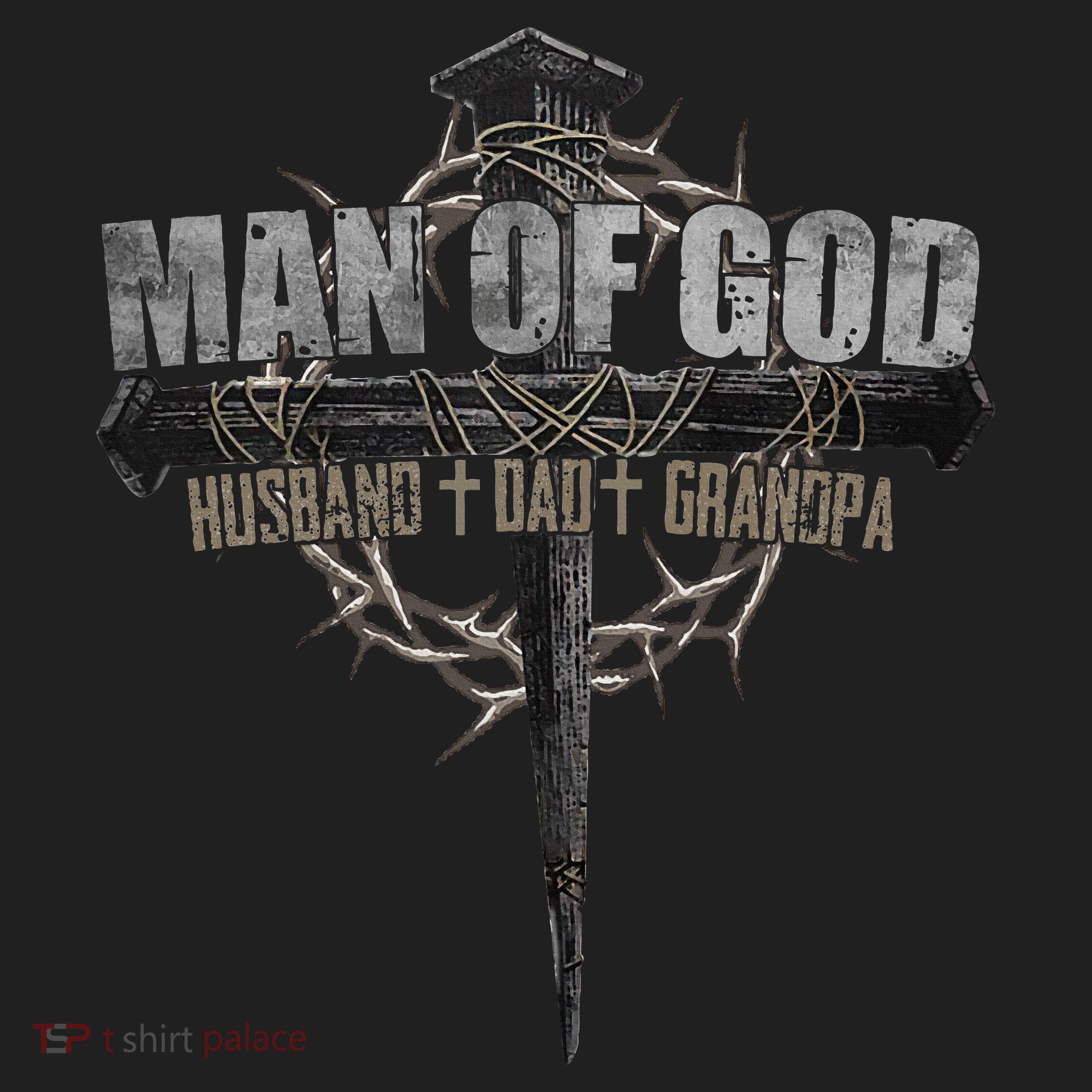 Man Of God Husband Dad Grandpa Beanie