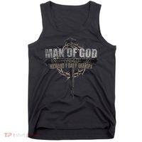 Man Of God Husband Dad Grandpa Tank Top thumb 0