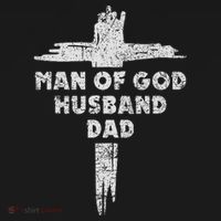 Man Of God Husband Dad Christian Faith Fathers Day Dad Gift Ornament thumb 1