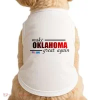 Make Oklahoma Great Again Doggie Tank thumb 0
