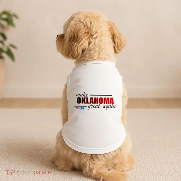 Make Oklahoma Great Again Doggie Tank