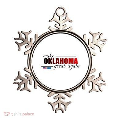 Make Oklahoma Great Again Ornament