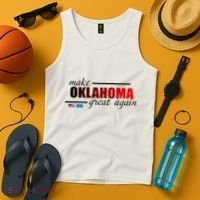Make Oklahoma Great Again Tank Top thumb 4