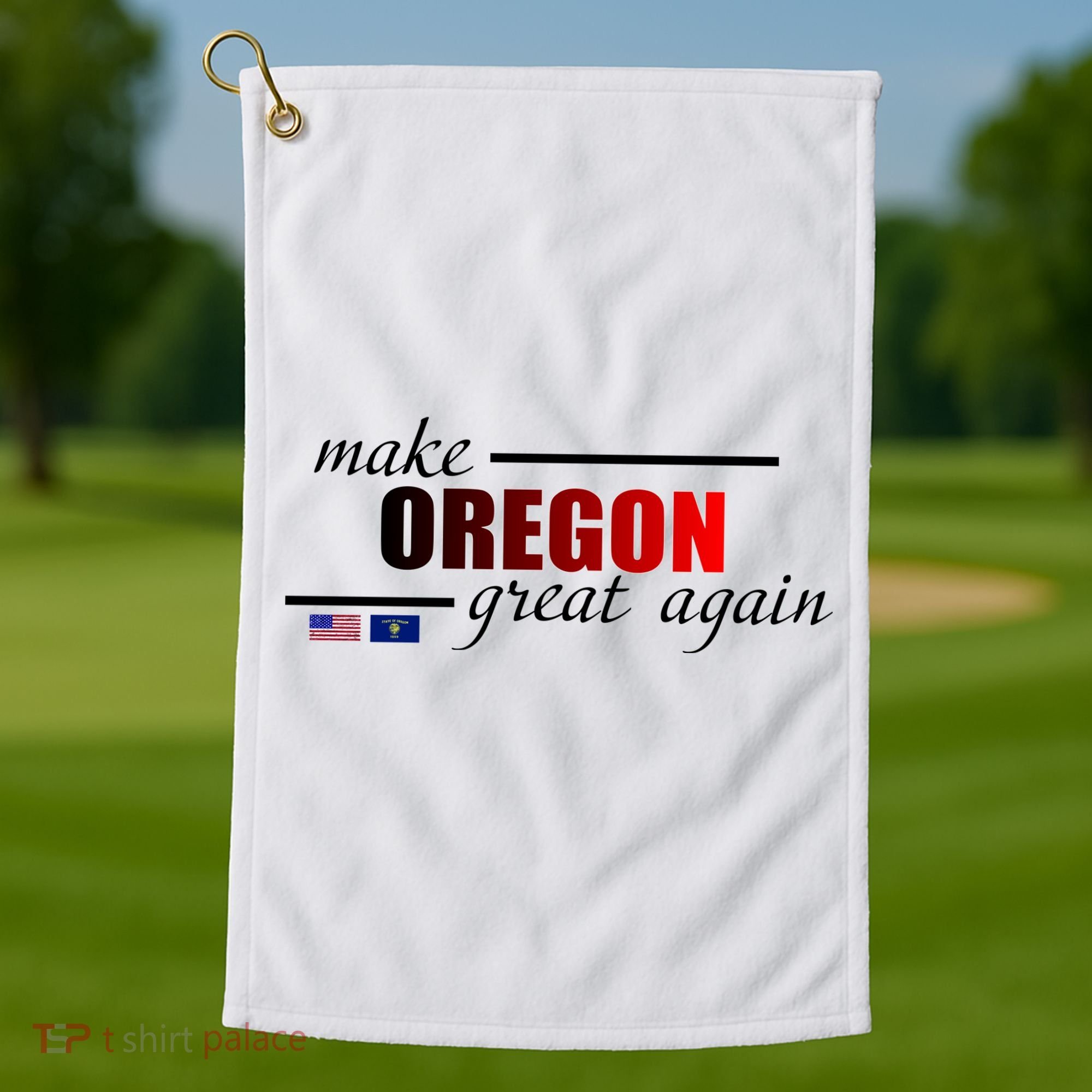 Make Oregon Great Again Golf Towel