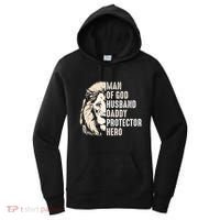 Man Of God Husband Daddy Protector Hero Lion Women's Hoodie thumb 0