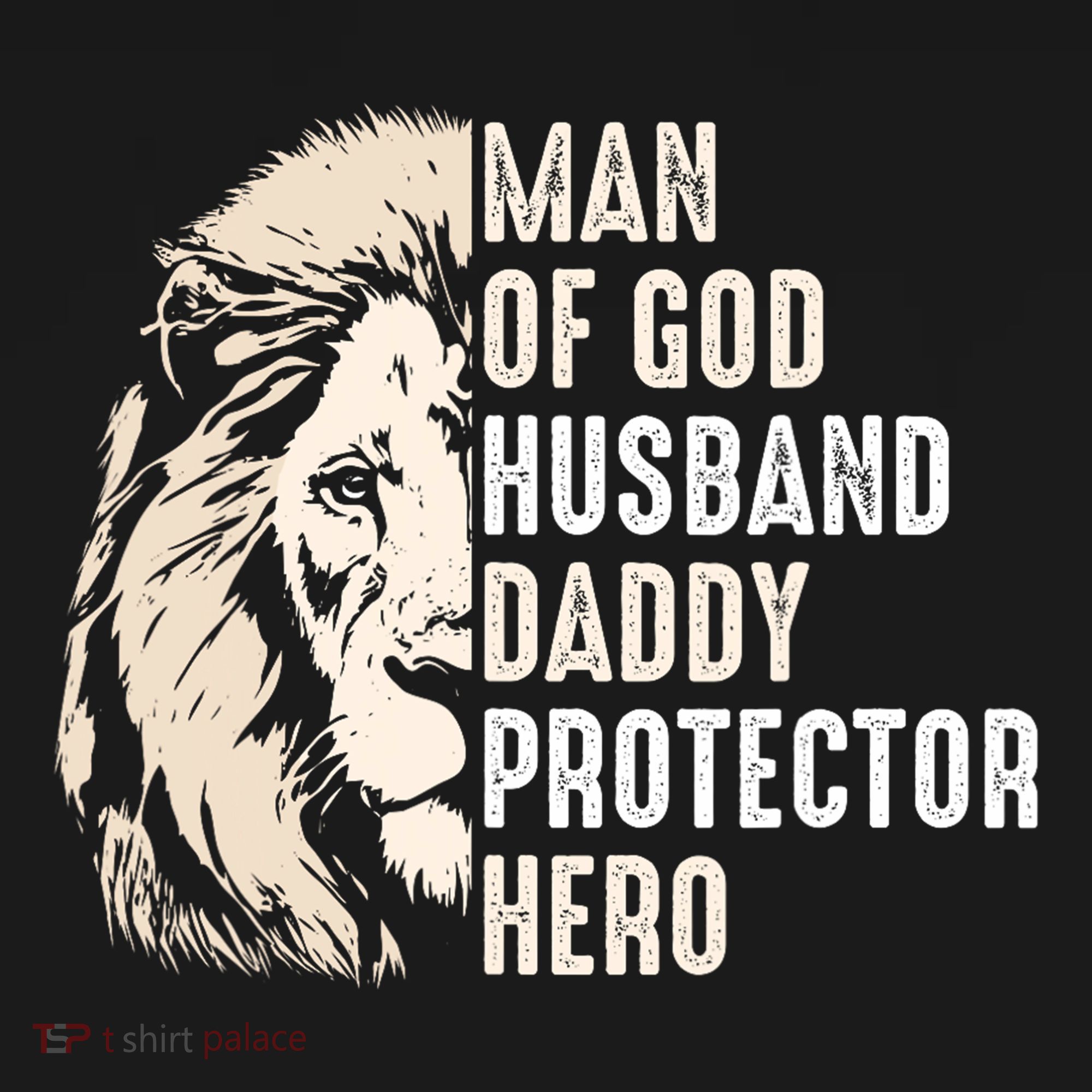 Man Of God Husband Daddy Protector Hero Lion Baby Bodysuit