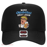 Make Oktoberfest Great Again Funny Trump Drink Beer Mug Gift Hat thumb 0
