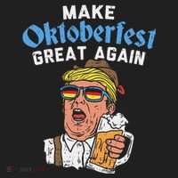Make Oktoberfest Great Again Funny Trump Drink Beer Mug Gift Hat thumb 2