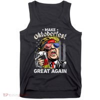 Make Oktoberfest Great Again Funny Trump Prost Beer Mug Tank Top thumb 0