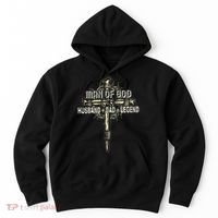Man Of God Husband Dad Happy Fathers Day Proud Christian Hoodie thumb 0