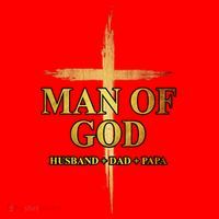 Man Of God Husband Dad Papa Cross Religious God Bible Christ Santa Hat thumb 1