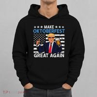 Make Oktoberfest Great Again Trump Prost Beer Mug Hoodie thumb 0