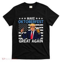 Make Oktoberfest Great Again Trump Prost Beer Mug T-Shirt thumb 0