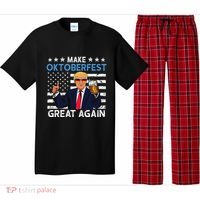 Make Oktoberfest Great Again Trump Prost Beer Mug Pajama Set thumb 0