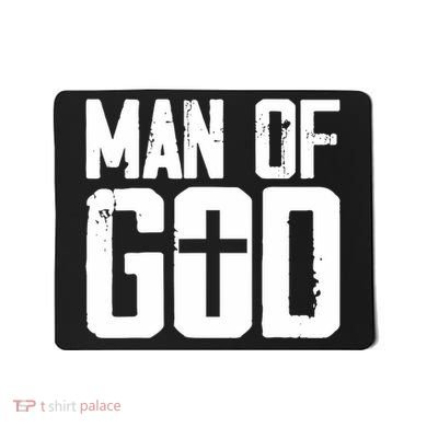 Man Of God I Jesus Mousepad
