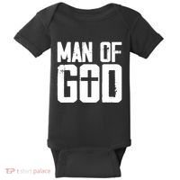 Man Of God I Jesus Baby Bodysuit thumb 0